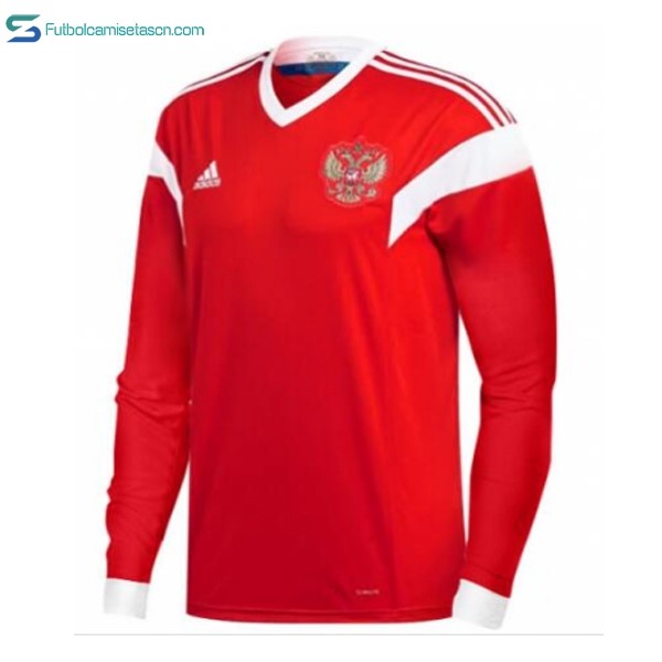 Camiseta Rusia 1ª ML 2018